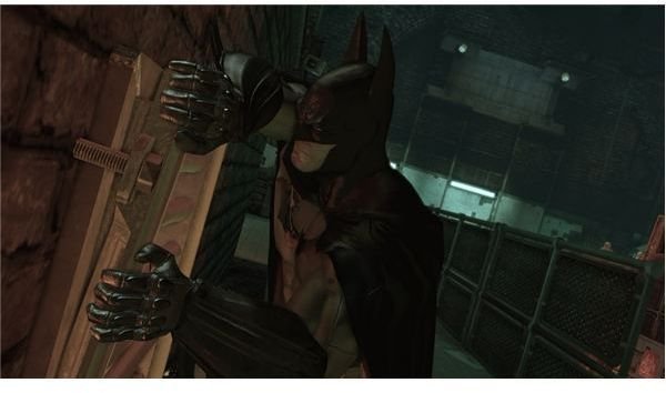 Batman Opening a Grate