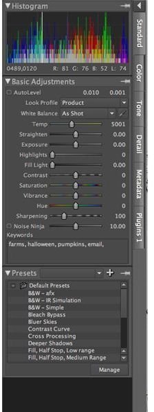 Basic Tools Palette