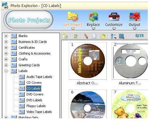 Create and Print Your Own CD Labels and Covers Using Photo ...