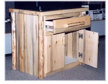 Rustic Home Theater TV Stand