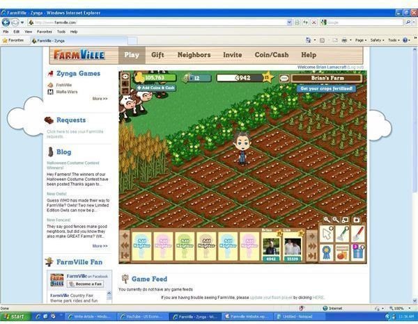 Zynga Launches Farmville Website as Game Grows