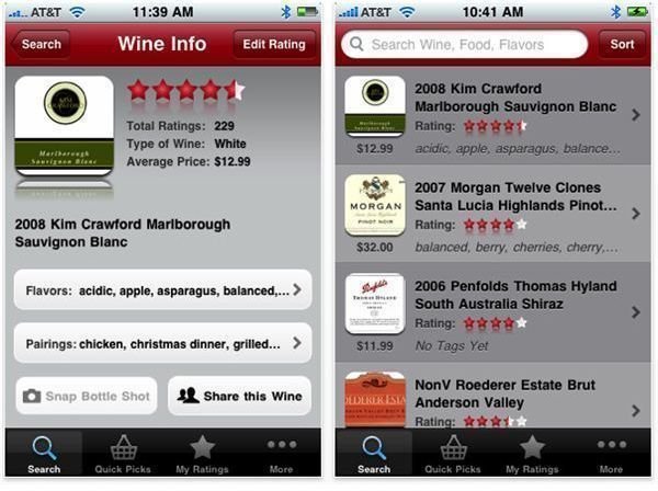 10 iPhone Wine Apps
