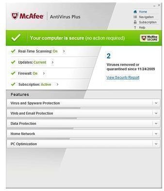 McAfee Antivirus Plus 