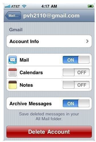 sync internet accounts mac iphone