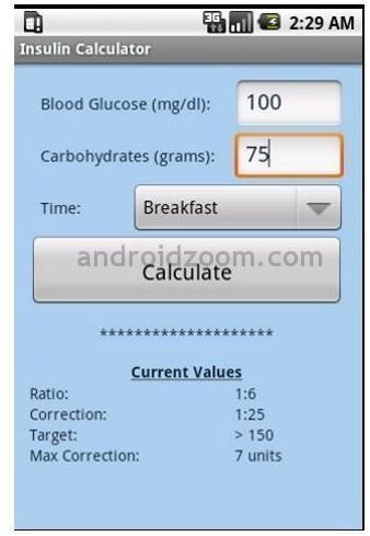 Insulin Calculator