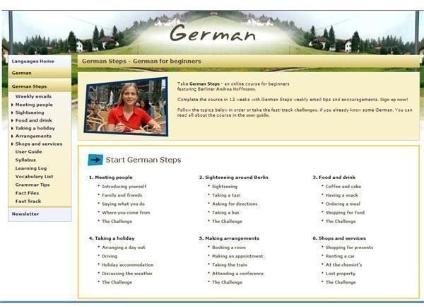 German Steps: Learn to Speak German Online for Free!