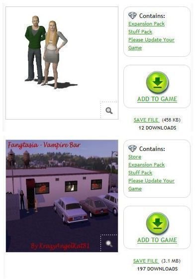 The Sims 3 True Blood Fangtasia