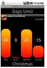 Days Until - Google Android Countdown Timer App