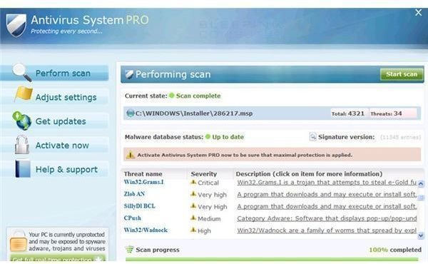 How to Remove Anti Virus System Pro