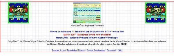 Maya Date Calculaor