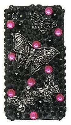 Luxmo Rhinestone W butterfly