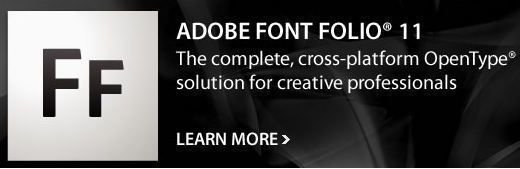 adobe font folio 11 examples