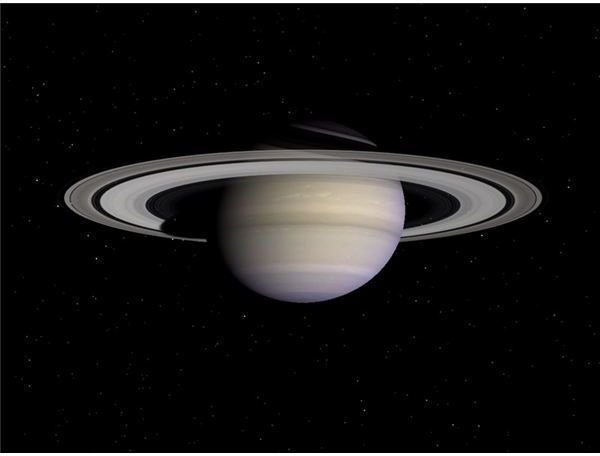 Saturn, courtesy Celestia software.