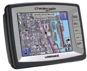 Lowrance iWay 600C 5-inch Portable GPS and Marine Navigator and Chartplotter