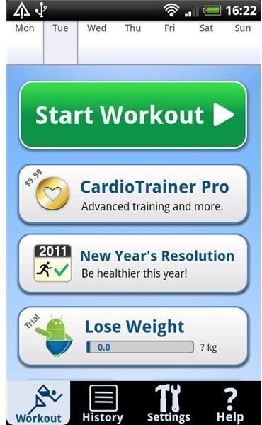 CardioTrainer Resolutions