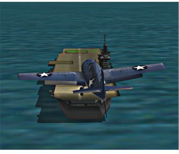 Combat Flight Simulator 2: Carrier Landing Can be Challenging 