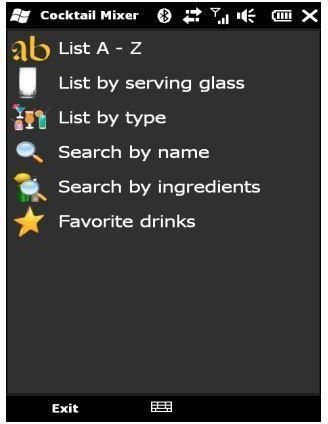 Cocktail Mixer Screenshot search