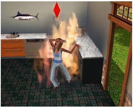 Sims 3 Death and Ghosts Guide Fire