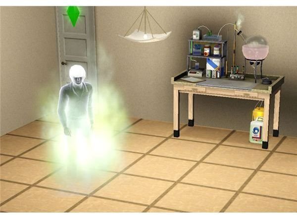 The Sims 3 chemistry ghost potion