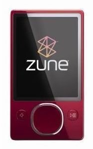 Zune MP3 player 120GB memory