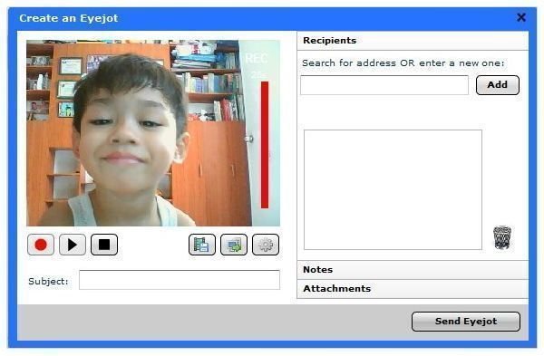 Record your video message