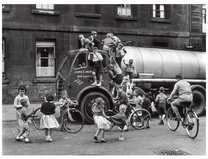 Children Playing on the Street by Roger Mayne