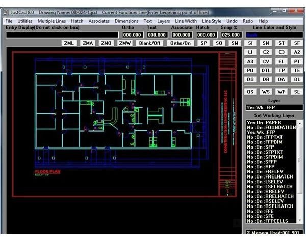 Download Free CAD Software: JustCAD 8.0