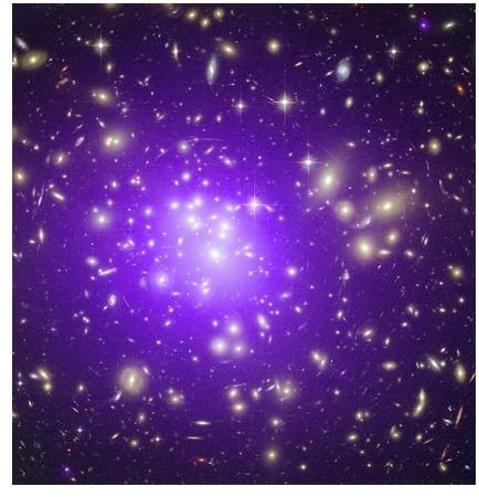 Galaxy Cluster Abell 1689, credit: Chandra