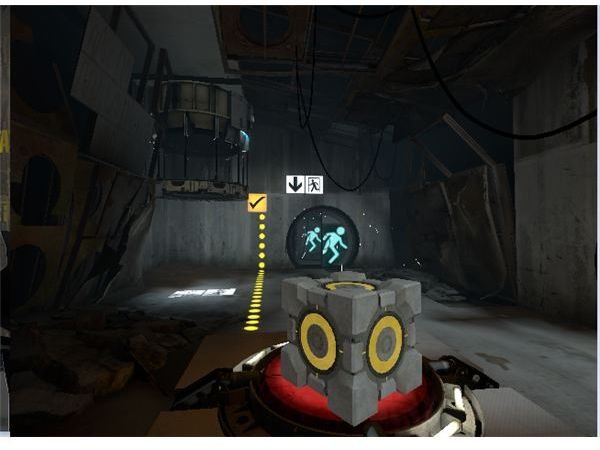 portal 2 level 1 end