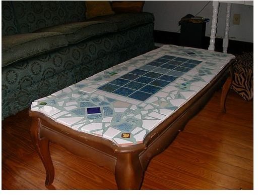 Reusing Coffee Table Parts in a Creative Way