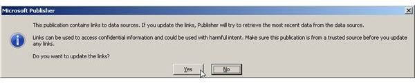 publisher excel 10