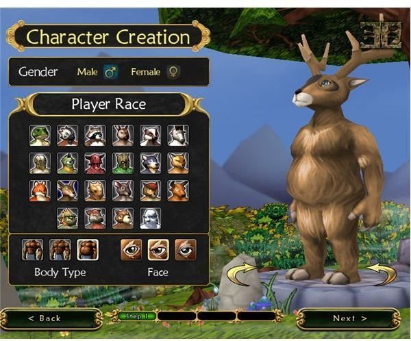 Character Creation: A Portly Deer