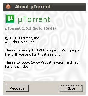 utorrent linux