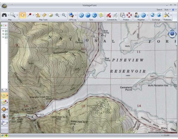 plotting magellan gps tracks