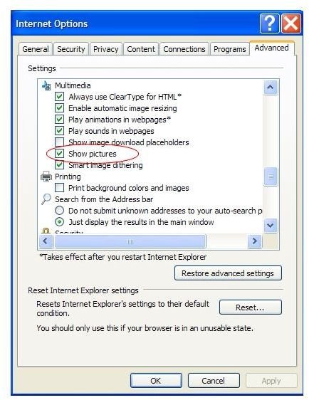 How to Troubleshoot Images Not Displaying in Internet Explorer 8