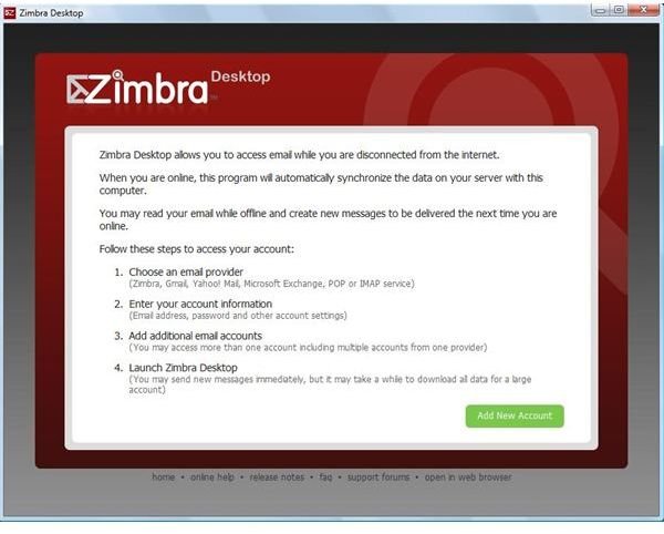 Zimbra Guides You Through Setting Up Emails