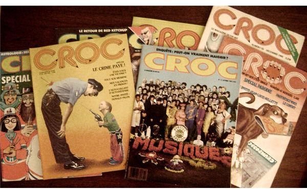 Croc magazine covers.