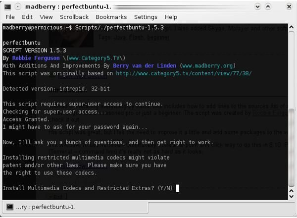 Make Kubuntu Functional: Perfect*buntu-1.5.3 Will Install Flash & Java and Other Useful Packages