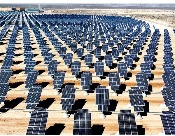 Nellis Solar Power Plant in the United States
