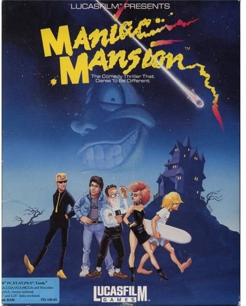 Maniac Mansion Boxshot