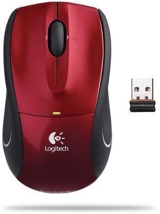 Logitech V450 red nano mouse