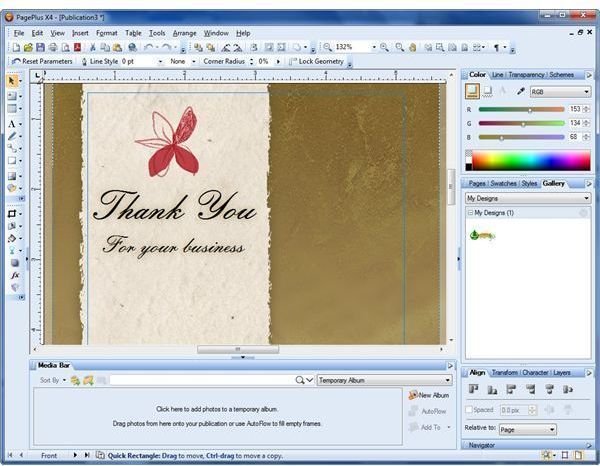 Business Thank You Card