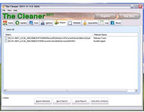 Failed Removal of Rootkit Infection Using The Cleaner