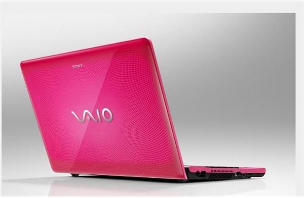 Sony Laptops Pink