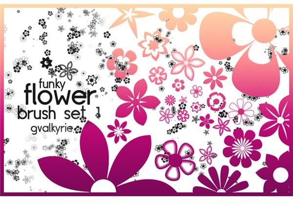 Flower Brush Set 1 by gvalkyrie