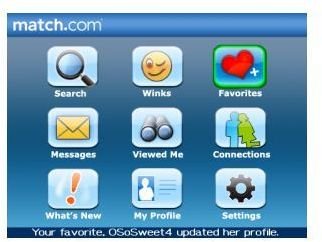 Match.com Dating App For the Blackberry -pic