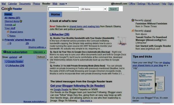 Use Google Search to Find Items in Google Reader - ARCHIVED