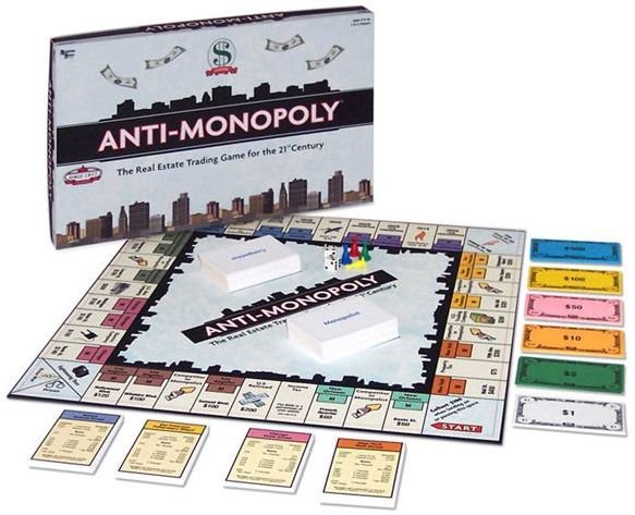 Anti-Monopoly can make you feel redeemed.
