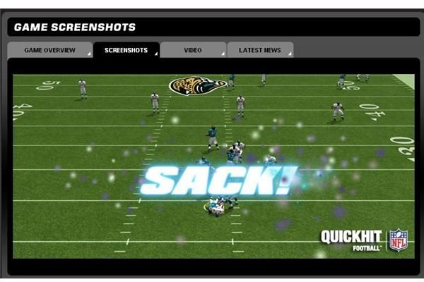 QuickHit NFL Football Review - Free NFL vidoe games online