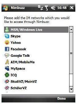 Chat IM networks